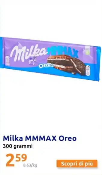 Action Milka MMMAX Oreo offerta