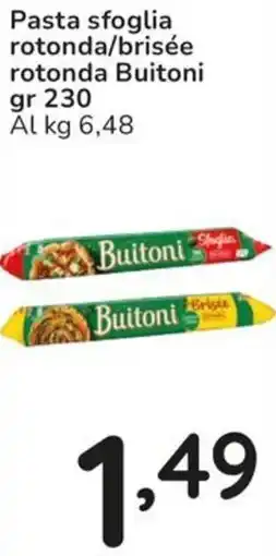 Famila Pasta sfoglia rotonda/brisée rotonda Buitoni offerta