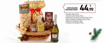 Spazio Conad Cesto Mazzini Dolcezze Savini offerta