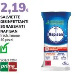 Basko Salviette disinfettanti sgrassanti NAPISAN offerta
