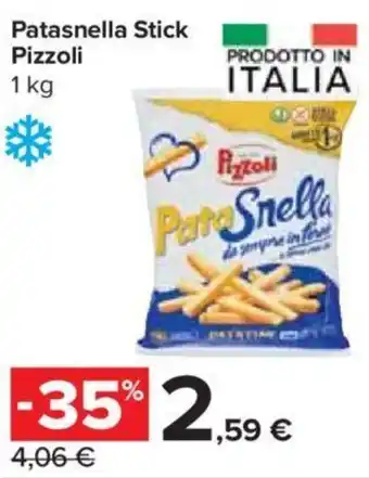 Carrefour Express Patasnella Stick Pizzoli offerta