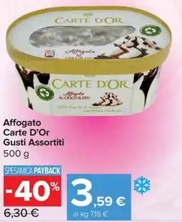 Carrefour Express Affogato Carte D'Or Gusti Assortiti offerta