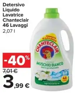 Carrefour Express Detersivo Liquido Lavatrice Chanteclair offerta