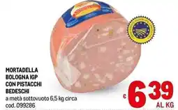 Metro Mortadella bologna igp con pistacchi bedeschi offerta