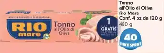 Carrefour Express Tonno all'Olio di Oliva Rio Mare offerta