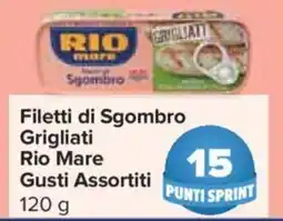 Carrefour Express Filetti di Sgombro Grigliati Rio Mare offerta
