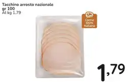 Famila Tacchino arrosto nazionale offerta