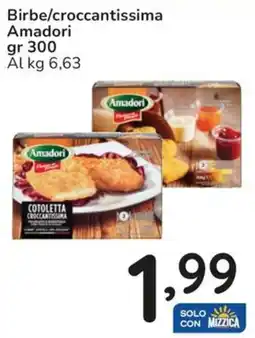 Famila Birbe/croccantissima Amadori offerta