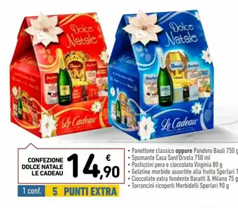 Spazio Conad Confezione Dolce Natale Le Cadeau offerta