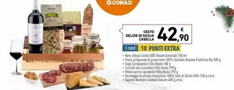 Spazio Conad Cesto Delizie Di Sicilia Casella offerta