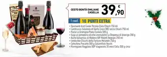 Spazio Conad Cesto Bontà Emiliane Casella offerta