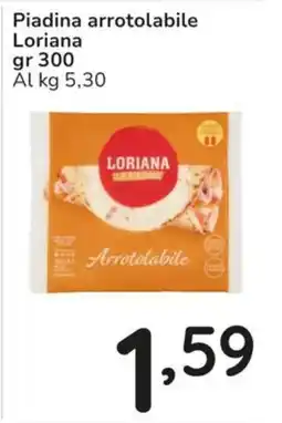 Famila Piadina arrotolabile Loriana offerta