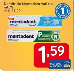 Famila Dentifricio Mentadent offerta