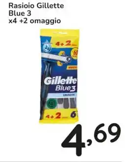 Famila Rasioio Gillette Blue 3 offerta