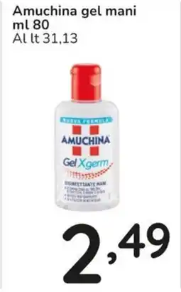 Famila Amuchina gel mani offerta