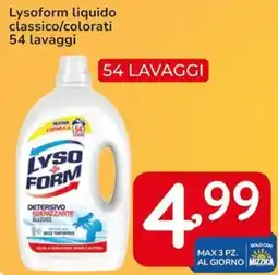 Famila Lysoform liquido classico/colorati offerta