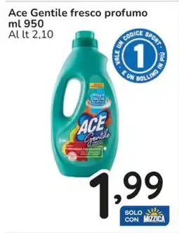 Famila Ace Gentile fresco profumo offerta