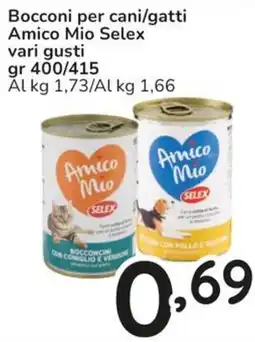 Famila Bocconi per cani/gatti Amico Mio Selex offerta