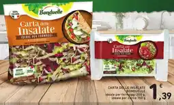 Spazio Conad Carta delle insalate BONDUELLE offerta