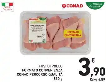 Spazio Conad Fusi di pollo conad percorso qualità offerta