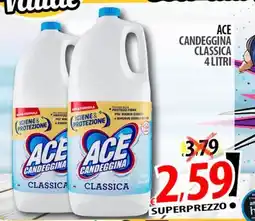 Il Genio Supermercato Ace candeggina classica offerta