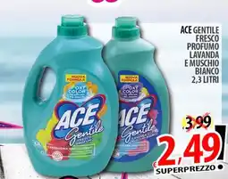 Il Genio Supermercato Ace gentile fresco profumo lavanda e muschio bianco offerta