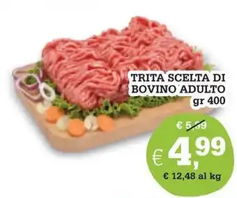 Banco Fresco Trita scelta di bovino adulto offerta