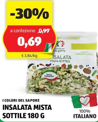 ALDI I colori del sapore insalata mista sottile offerta