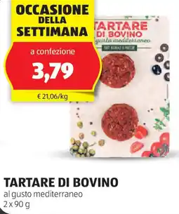 ALDI Tartare di bovino offerta