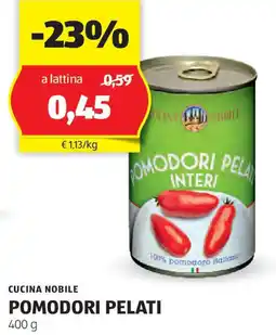 ALDI Cucina nobile pomodori pelati offerta