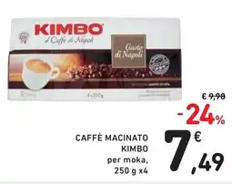 Spazio Conad Caffè macinato kimbo offerta