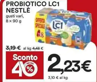 Coop Superstore Probiotico lc1 NESTLÈ offerta
