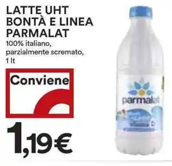 Coop Superstore Latte uht bontà e linea PARMALAT offerta