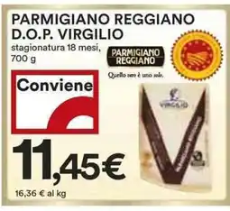 Coop Superstore Parmigiano reggiano d.o.p. VIRGILIO offerta