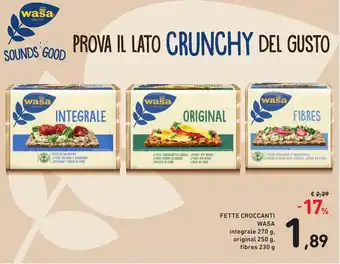 Spazio Conad FETTE CROCCANTI WASA offerta