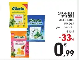 Spazio Conad Caramelle svizzere alle erbe RICOLA offerta