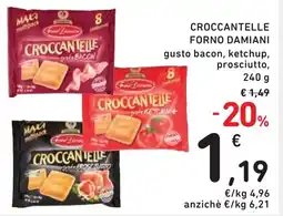Spazio Conad CROCCANTELLE FORNO DAMIANI offerta
