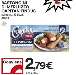 Coop Superstore Bastoncini di merluzzo CAPITAN FINDUS offerta