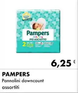 PAMPERS Pannolini downcount