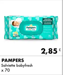 Iper Tosano PAMPERS Salviette babyfresh offerta