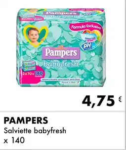 Iper Tosano PAMPERS Salviette babyfresh offerta