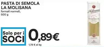 Coop Superstore Pasta di semola LA MOLISANA offerta