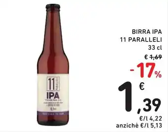 Spazio Conad Birra ipa 11 PARALLELI offerta
