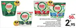 Spazio Conad Detersivo per lavastoviglie FAIRY offerta