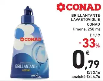 Spazio Conad Brillantante lavastoviglie CONAD offerta