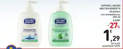 Spazio Conad SAPONE LIQUIDO NEUTRO ROBERTS offerta