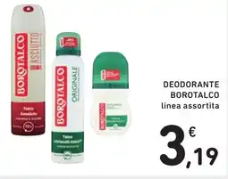 Spazio Conad DEODORANTE BOROTALCO offerta