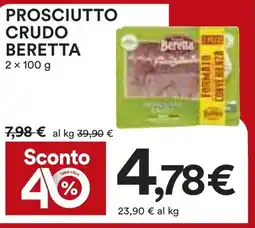 Coop Prosciutto crudo BERETTA offerta