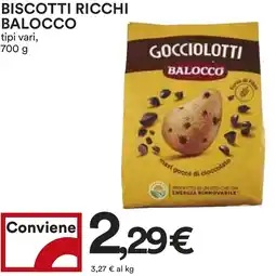 Coop Biscotti ricchi BALOCCO offerta