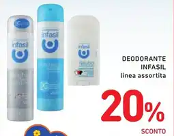 Spazio Conad Deodorante INFASIL offerta